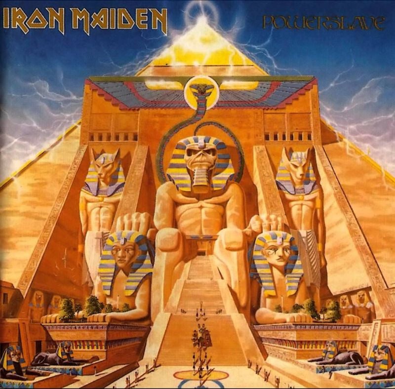 Iron Maiden Powerslave LP multicolor