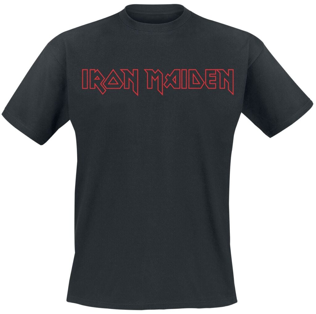 Iron Maiden Revised Logo T-shirt black