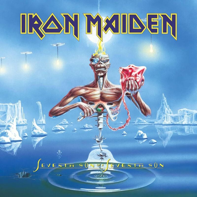 Iron Maiden Seventh son of a seventh son LP multicolor