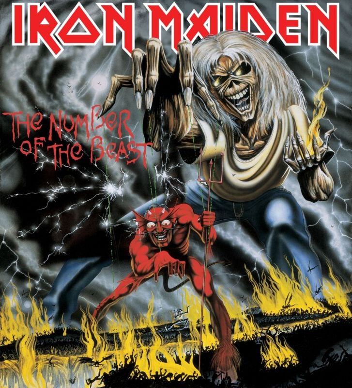 Iron Maiden The Number Of The Beast LP multicolor