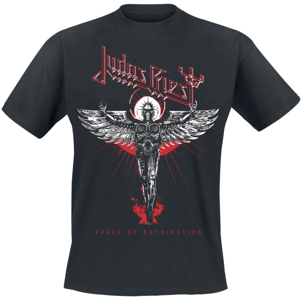 Judas Priest Album Tracklisting T-shirt black