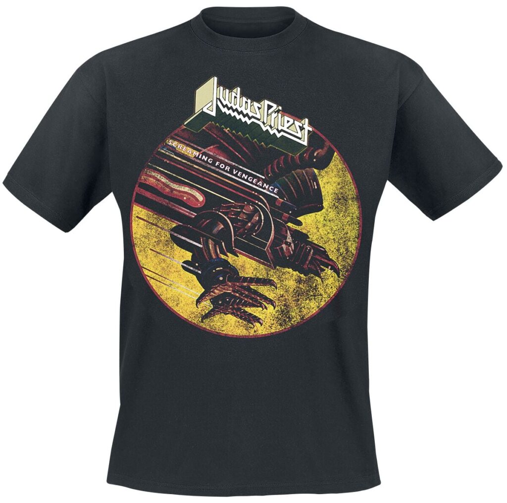 Judas Priest SFV Distressed T-shirt black