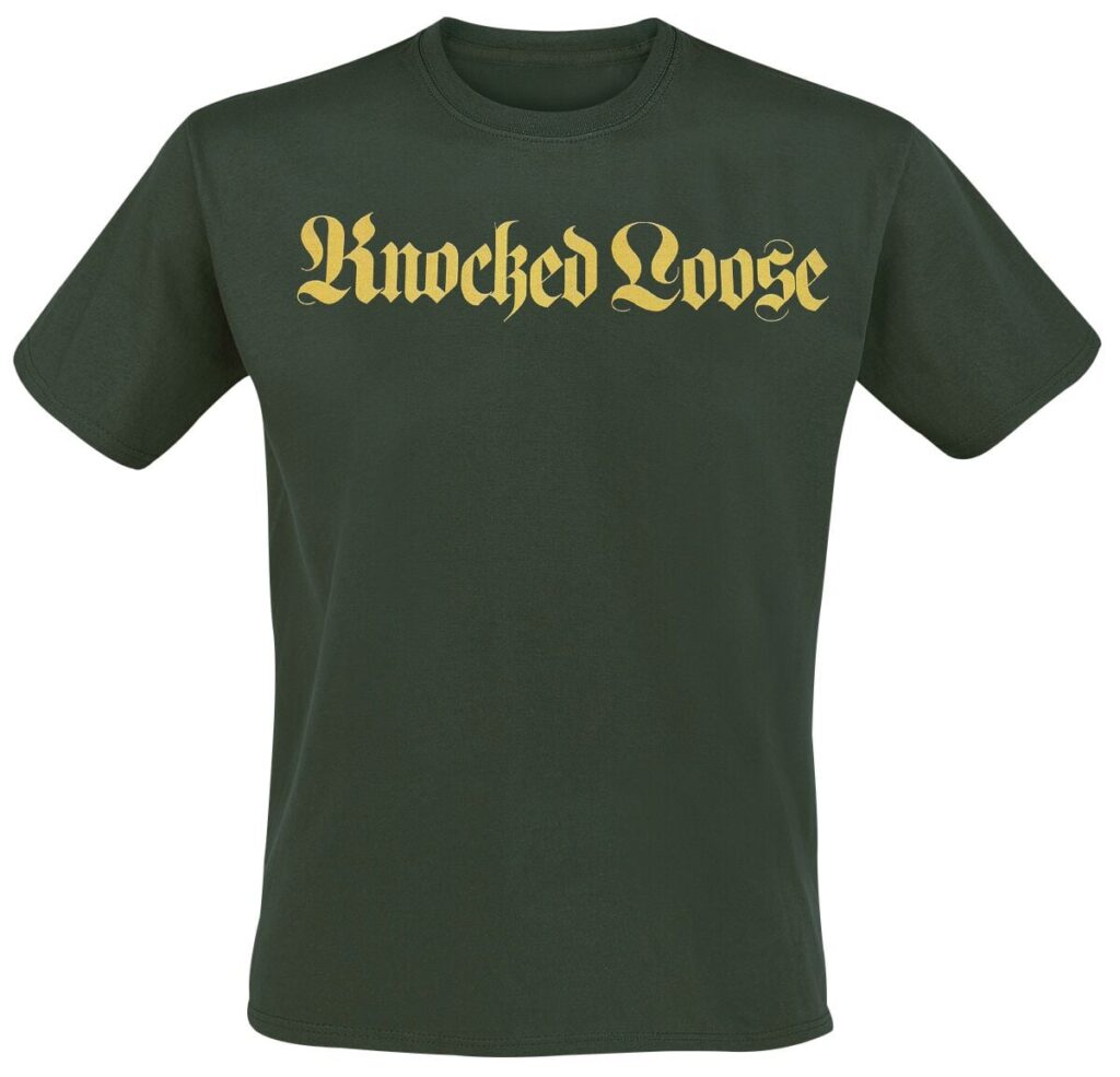 Knocked Loose Church T-shirt green