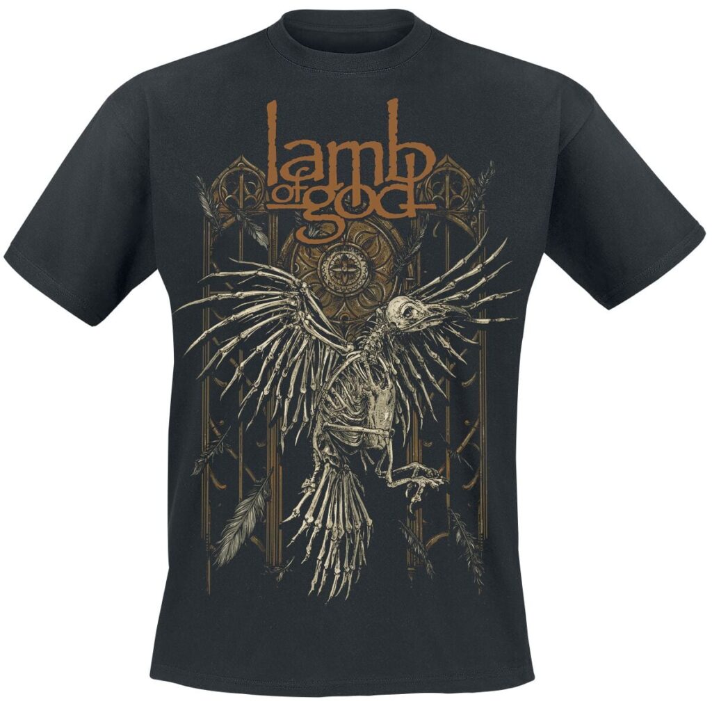 Lamb Of God Crow T-shirt black