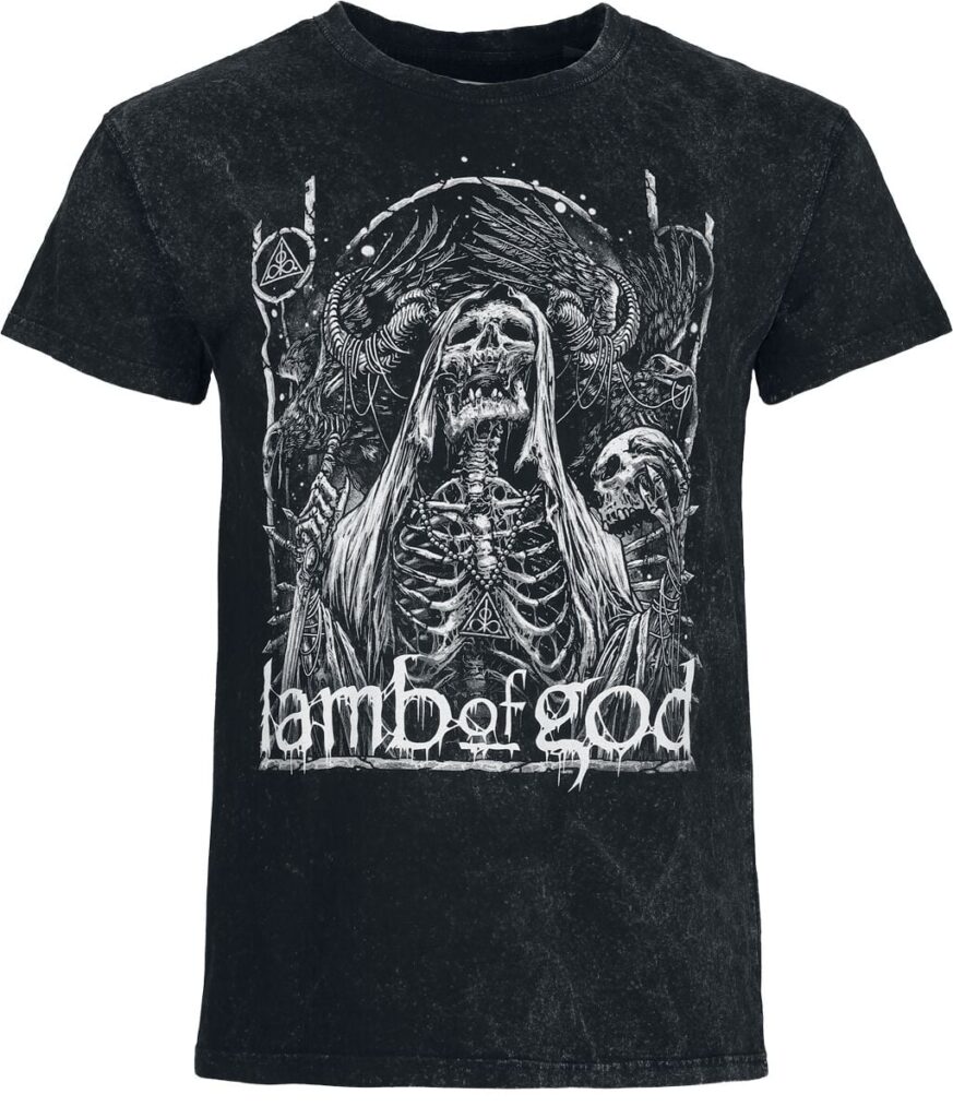 Lamb Of God Hicon T-shirt charcoal