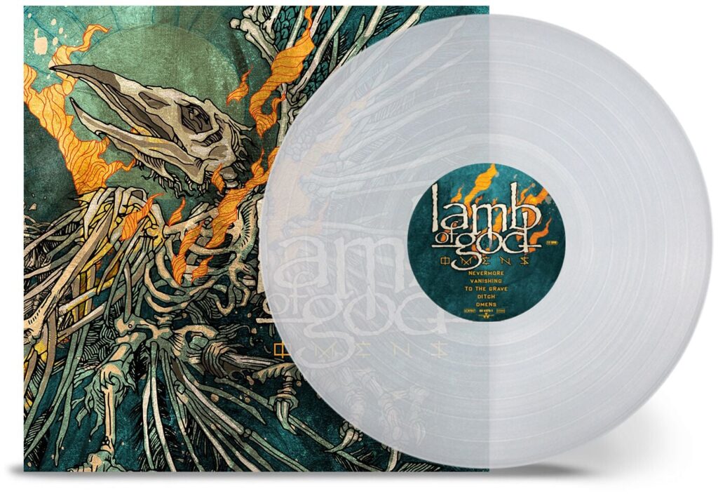 Lamb Of God Omens LP transparent