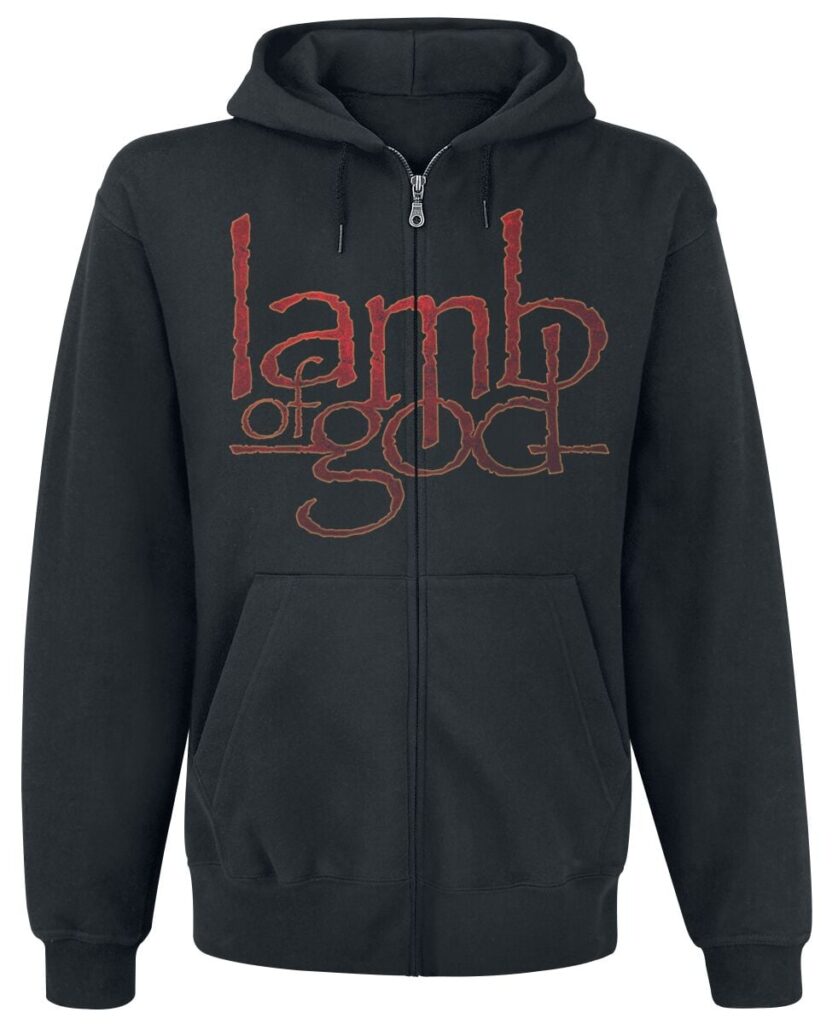 Lamb Of God Vulture Hoodie Jacket black