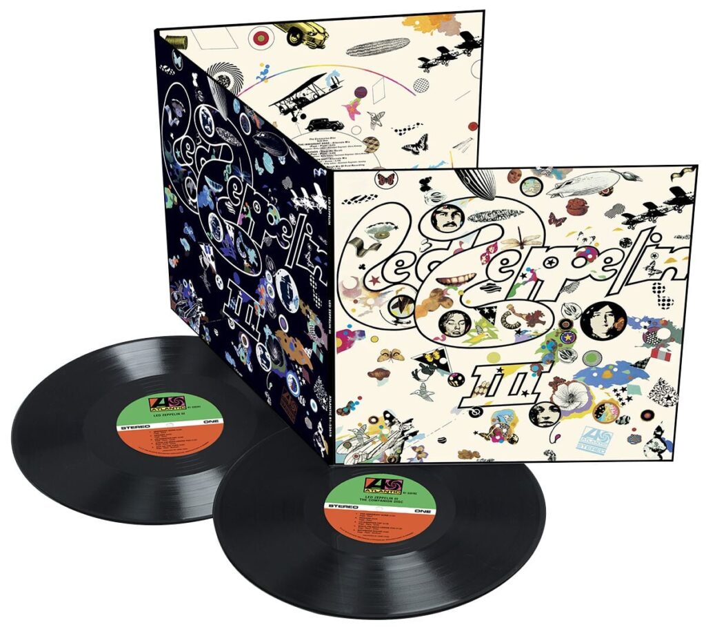 Led Zeppelin III LP multicolor