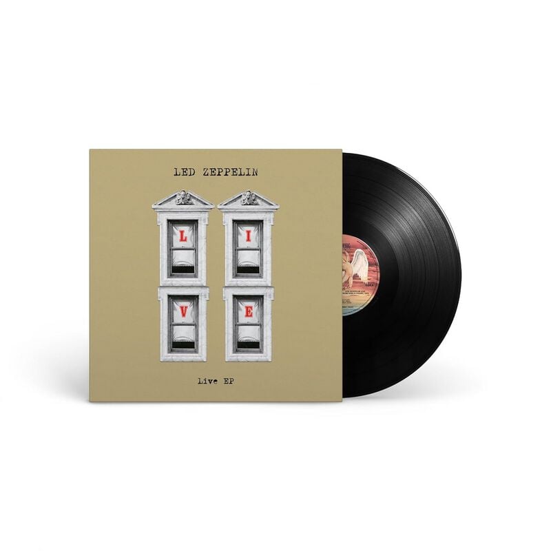 Led Zeppelin Live E.P. SINGLE multicolor