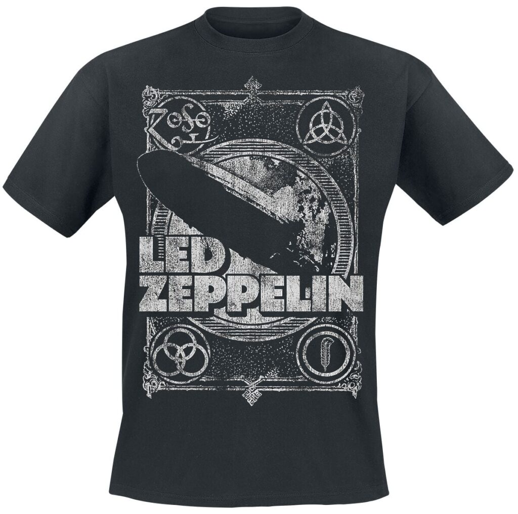 Led Zeppelin Shook Me T-shirt black
