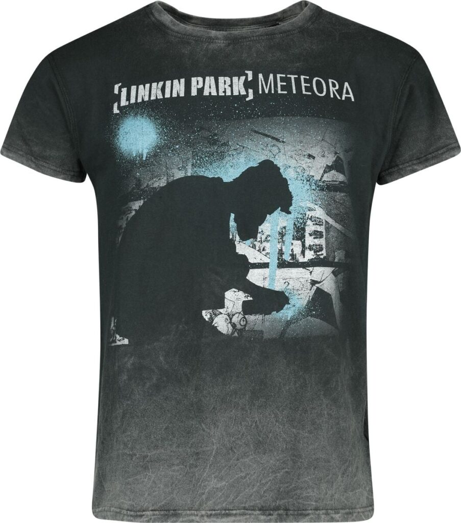 Linkin Park Drip Collage T-shirt grey