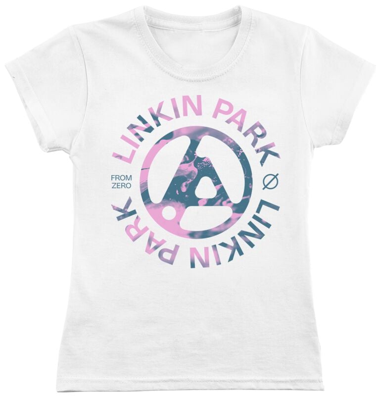 Linkin Park From Zero Spill T-shirt white