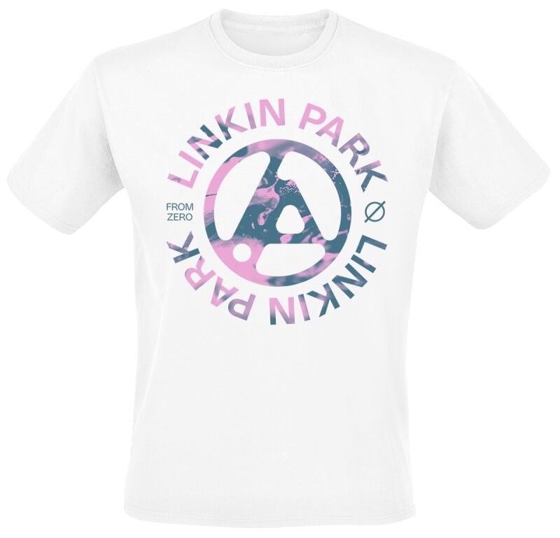 Linkin Park From Zero Spill T-shirt white