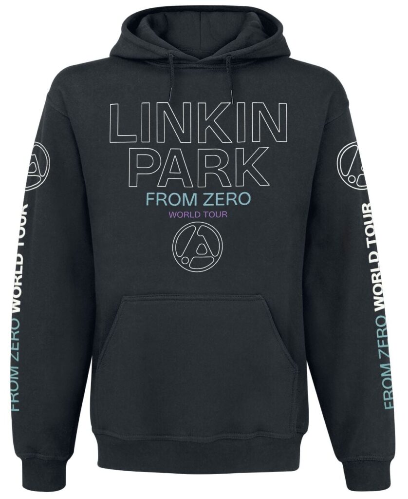 Linkin Park From Zero To World Tour Hoodie black