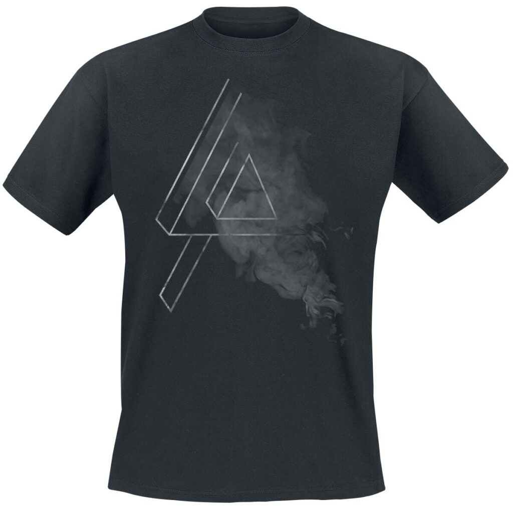 Linkin Park Smoke Logo T-shirt black