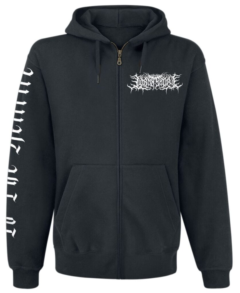 Lorna Shore To The Hellfire Hoodie Jacket black