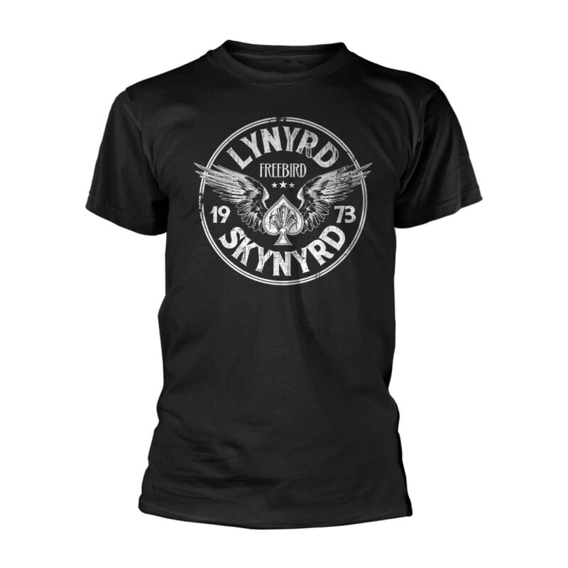 Lynyrd Skynyrd Free Bird 73 Wings T-shirt black