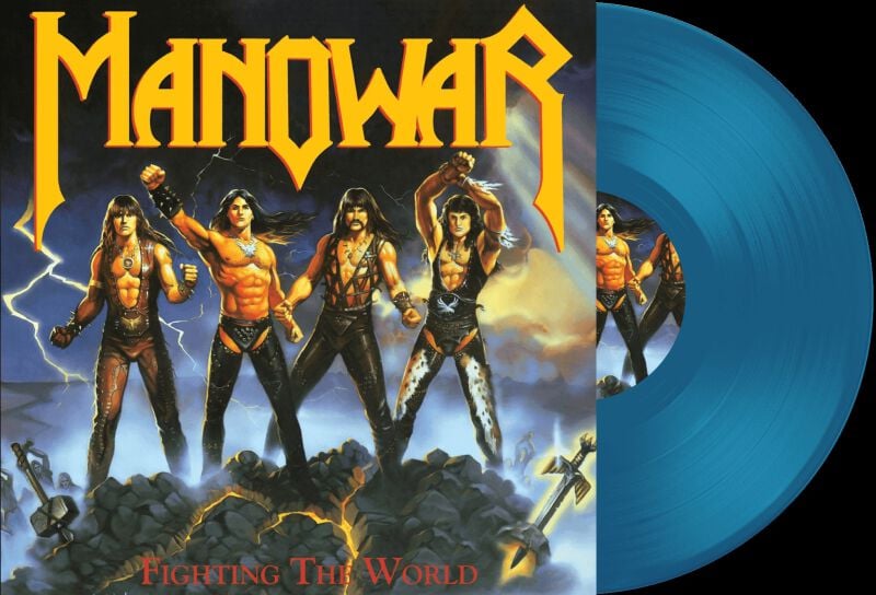 Manowar Fighting the world LP multicolor