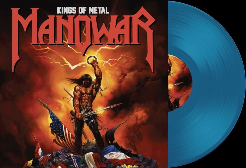Manowar Kings of Metal LP multicolor