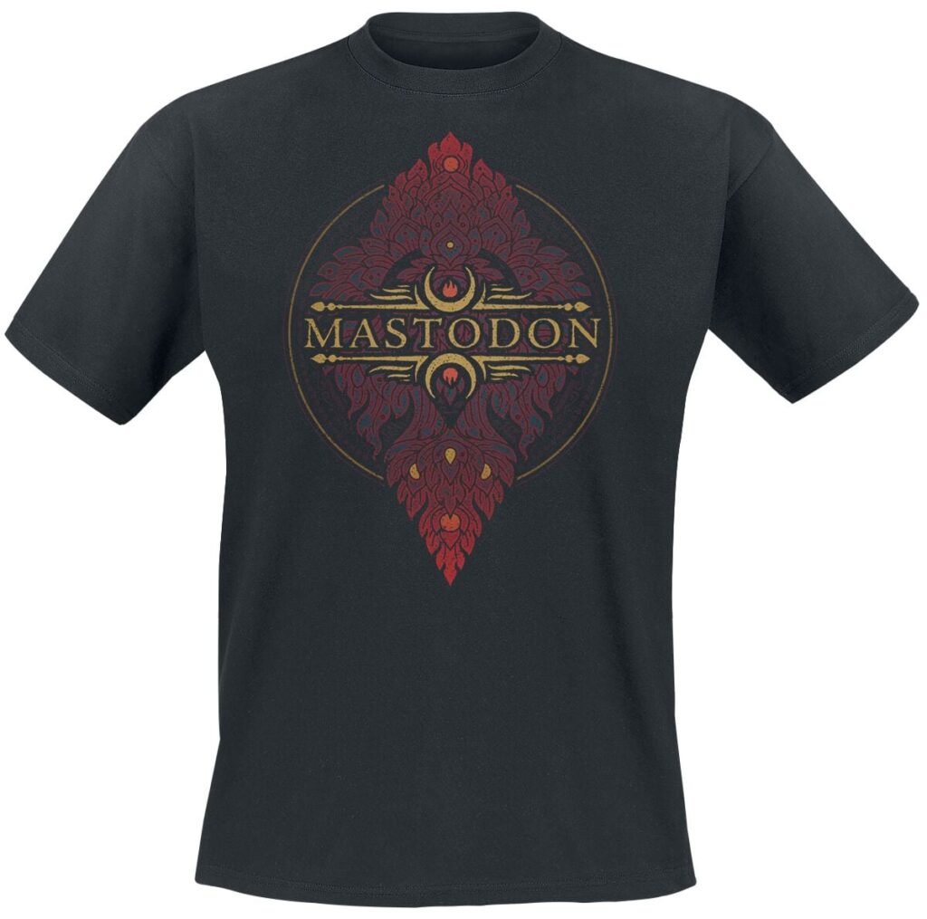 Mastodon Ornamental Logo T-shirt black