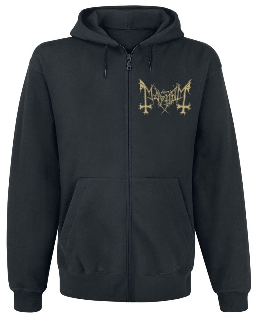 Mayhem Daemon Hoodie Jacket black