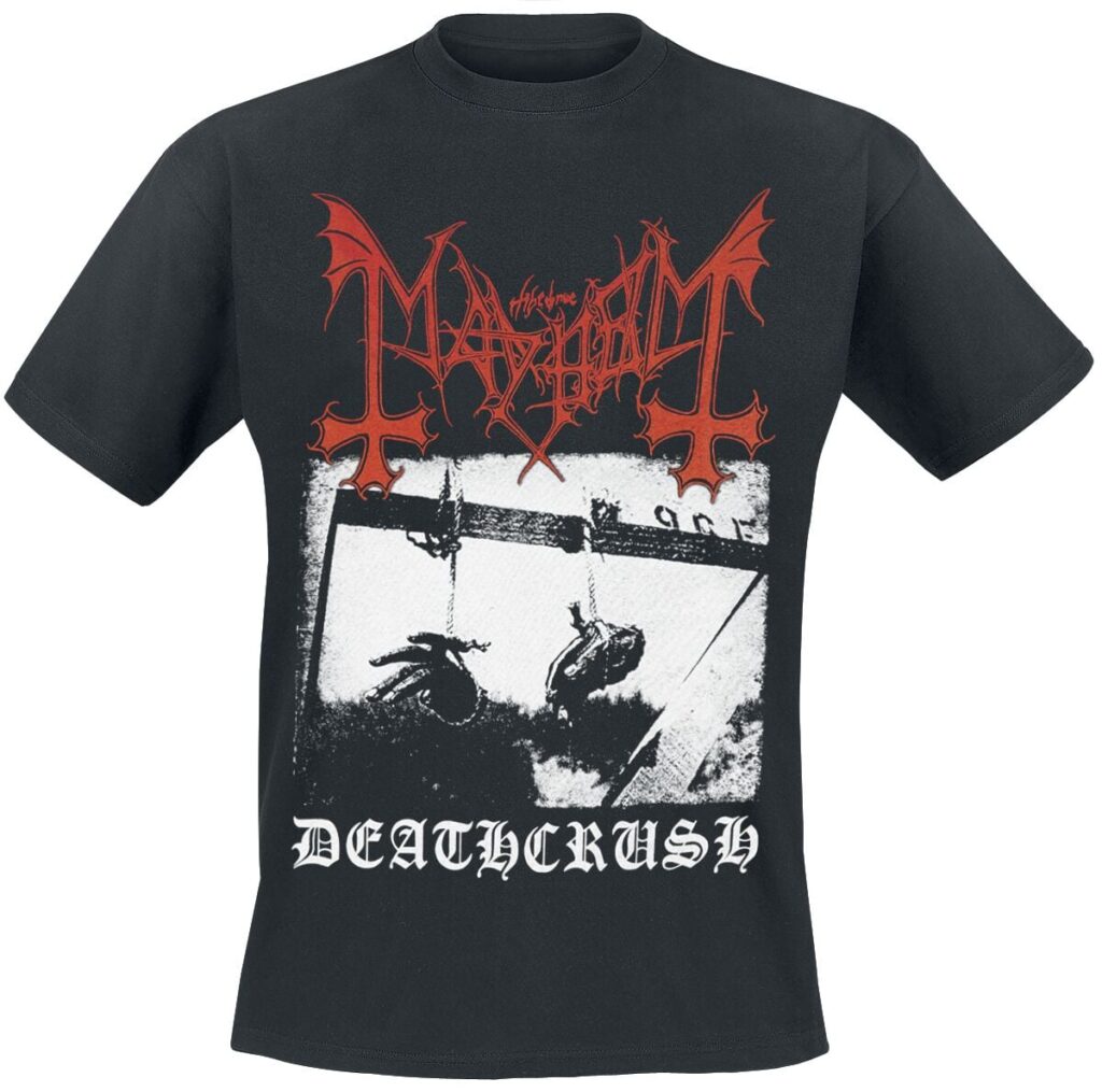 Mayhem Deathcrush T-shirt black