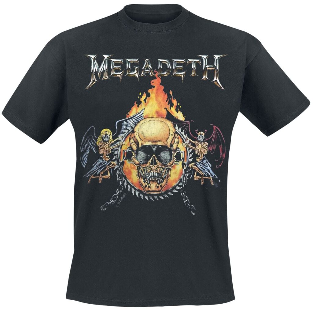 Megadeth Angel CC VTG T-shirt black