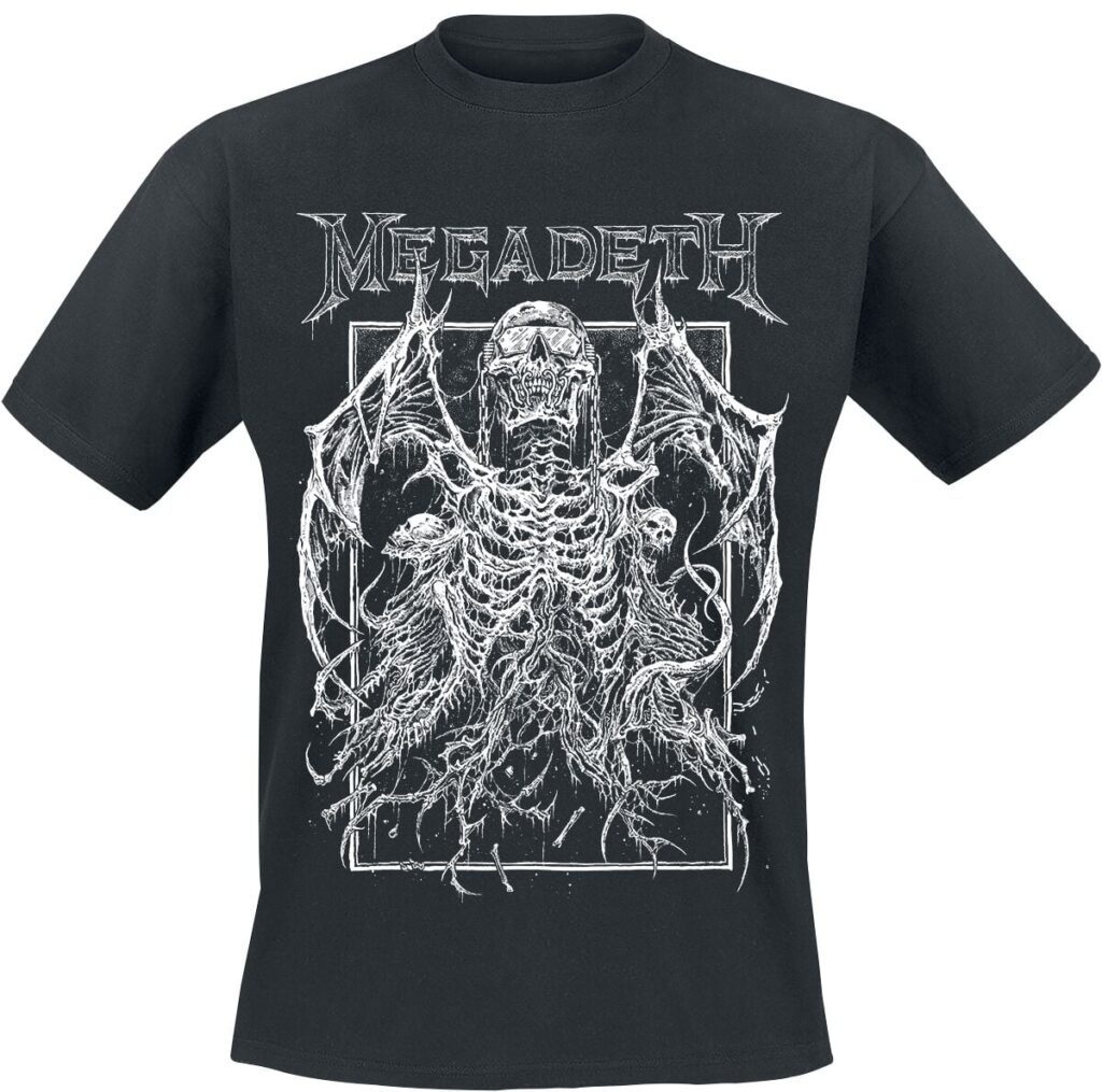 Megadeth Rising T-shirt black