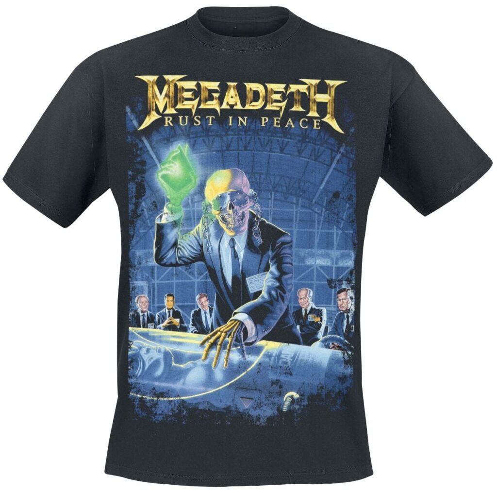 Megadeth Rust in Peace T-shirt black