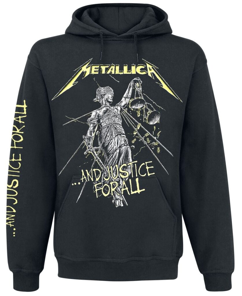 Metallica ...And Justice For All Hoodie black