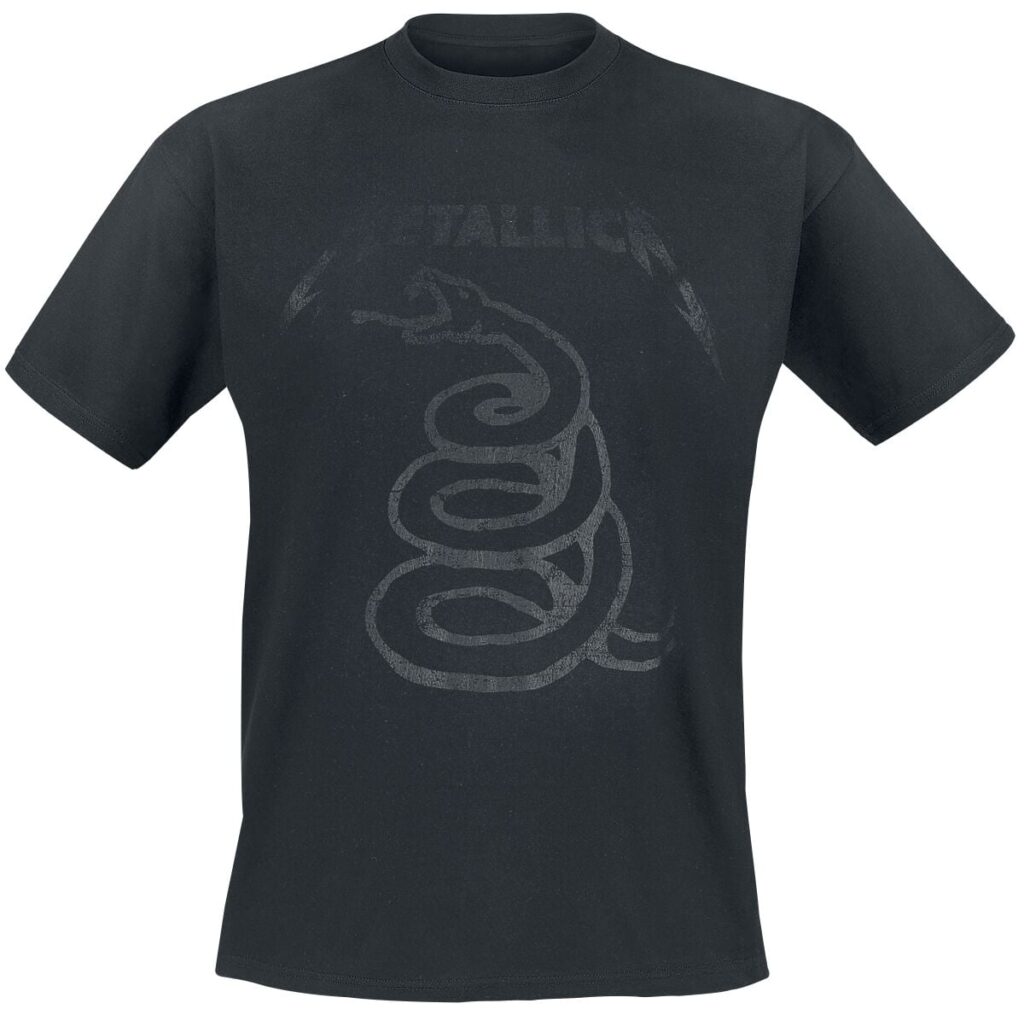 Metallica Black Snake T-shirt black