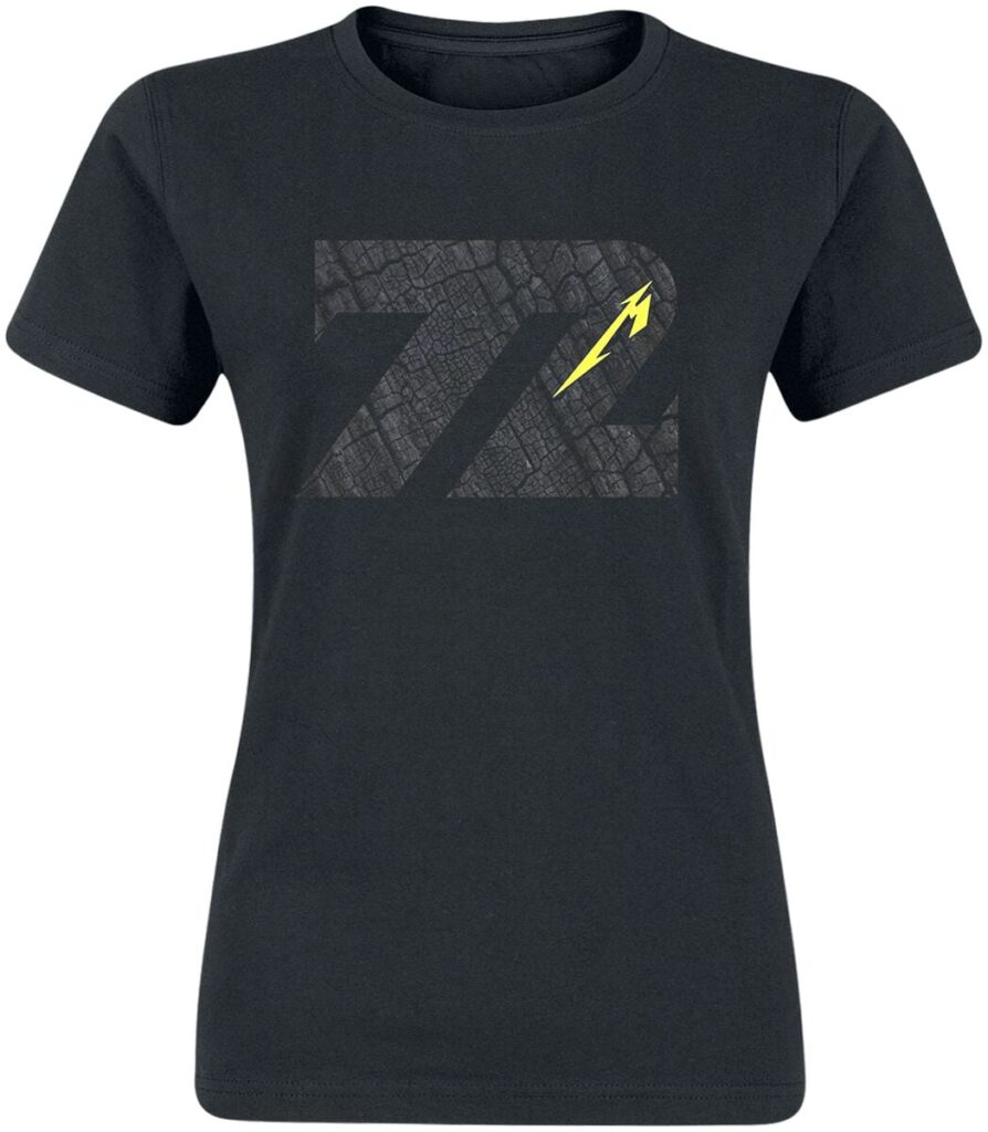 Metallica Charred 72 (M72) T-shirt black