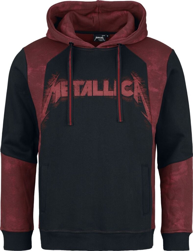 Metallica EMP Signature Collection Hoodie black red