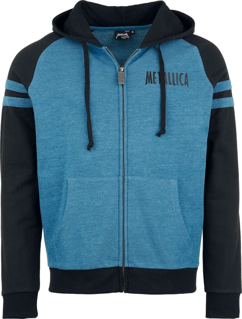 Metallica EMP Signature Collection Hoodie Jacket blue black