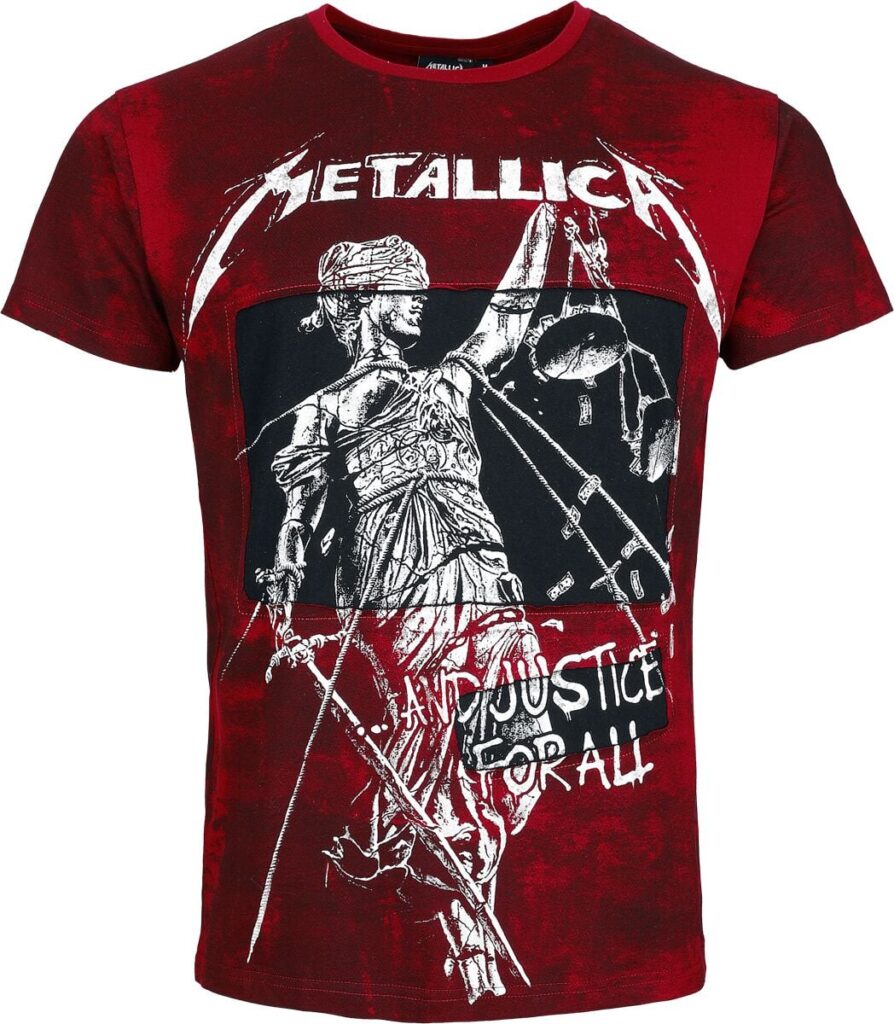 Metallica EMP Signature Collection T-shirt dark red