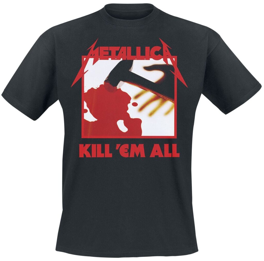 Metallica Kill 'Em All T-shirt black