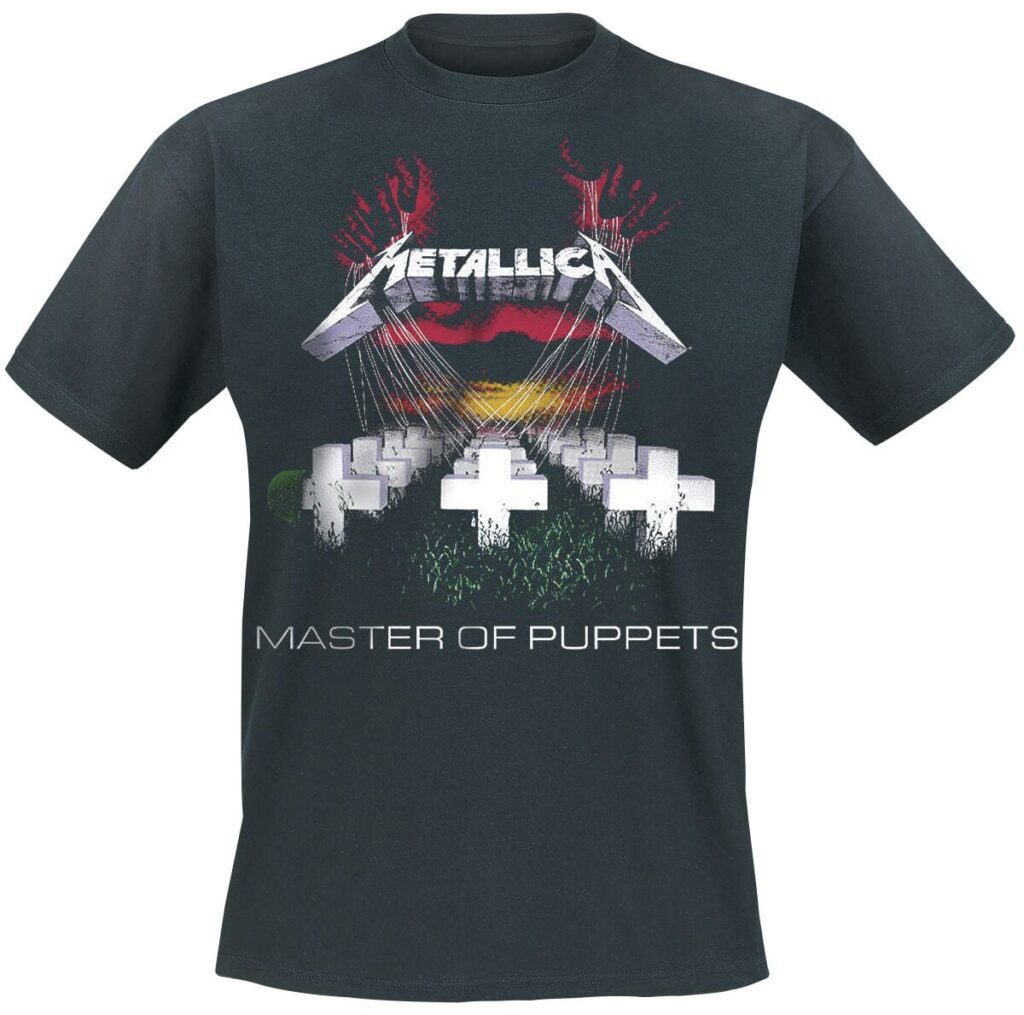 Metallica Master Of Puppets T-shirt black