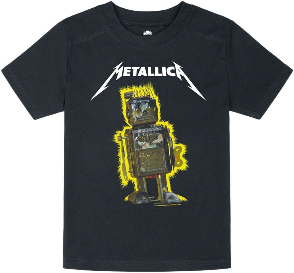 Metallica Metal-Kids - Robot Blast T-Shirt black