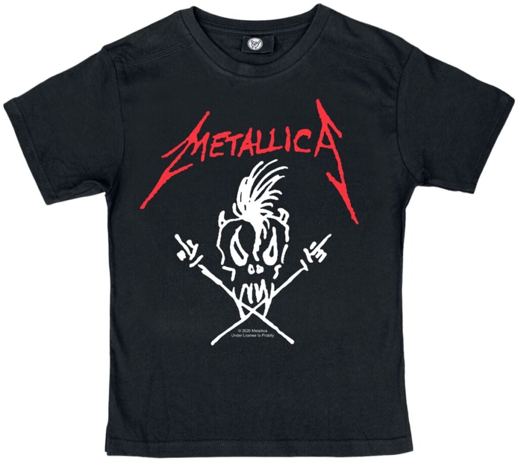 Metallica Metal-Kids - Scary Guy T-Shirt black