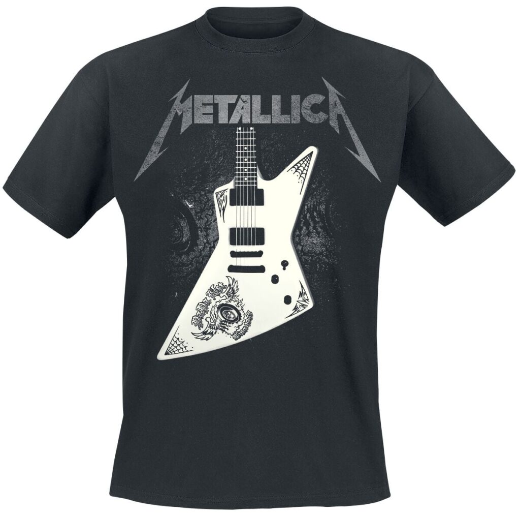 Metallica Papa Het Guitar T-shirt black