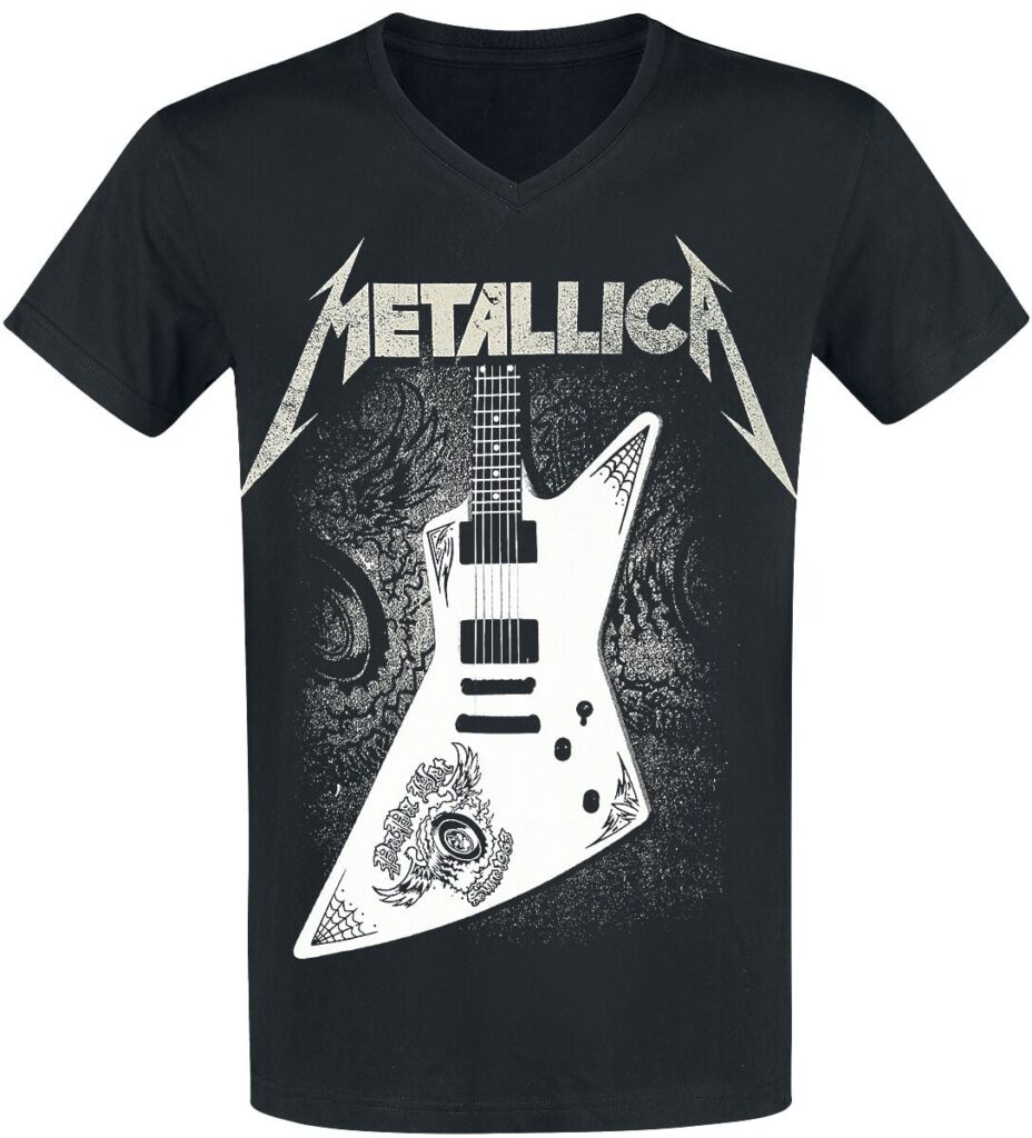 Metallica Papa Het Guitar T-shirt black