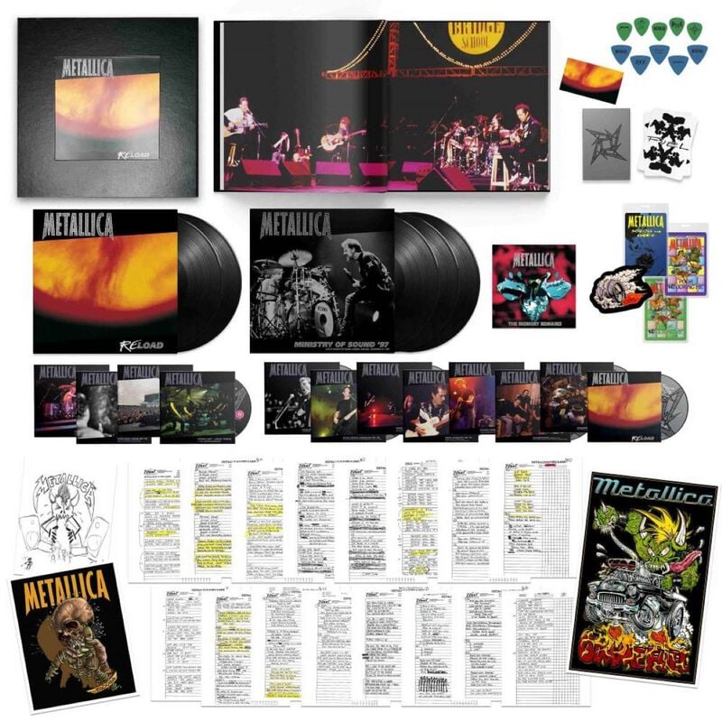 Metallica Reload (Remastered 2025) LP multicolor