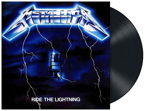 Metallica Ride The Lightning LP black