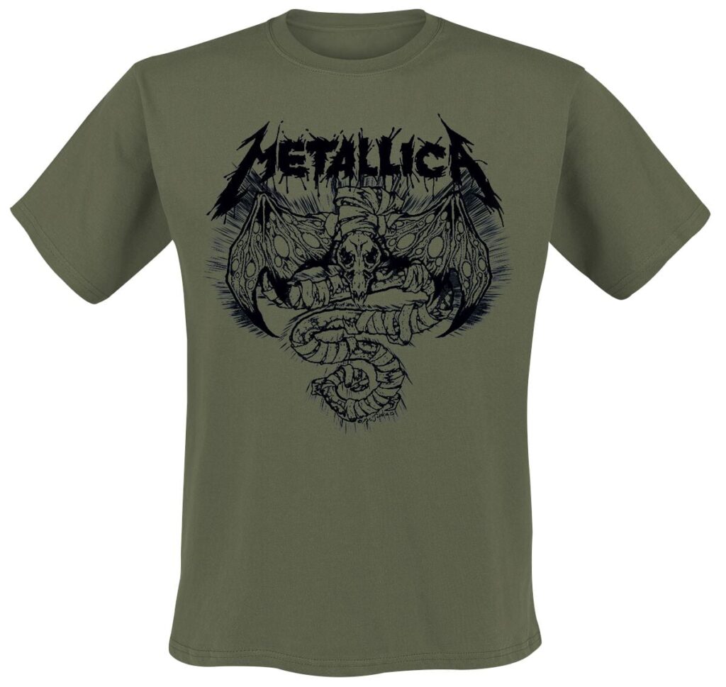 Metallica Roam Blast Olive T-shirt olive