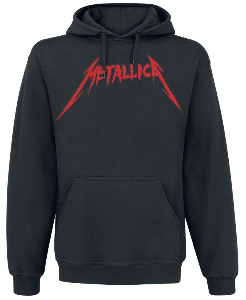 Metallica Skull Screaming Red 72 Seasons Hoodie black