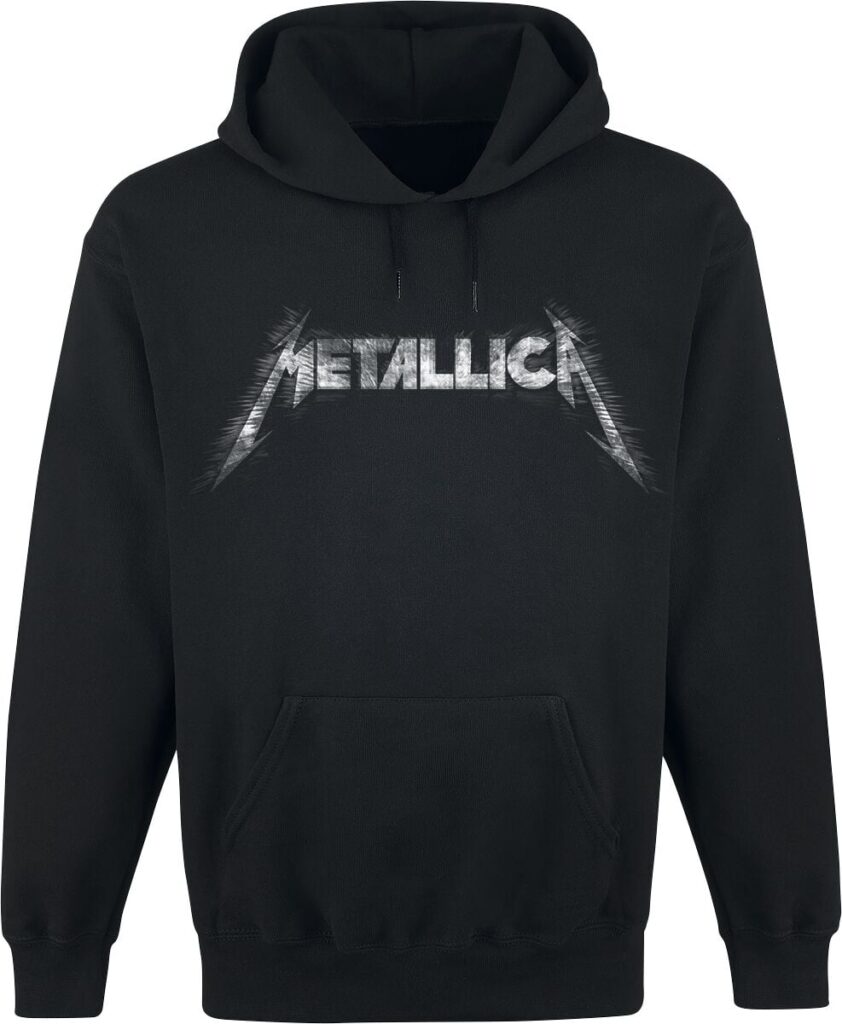 Metallica Spiked Logo Hoodie black