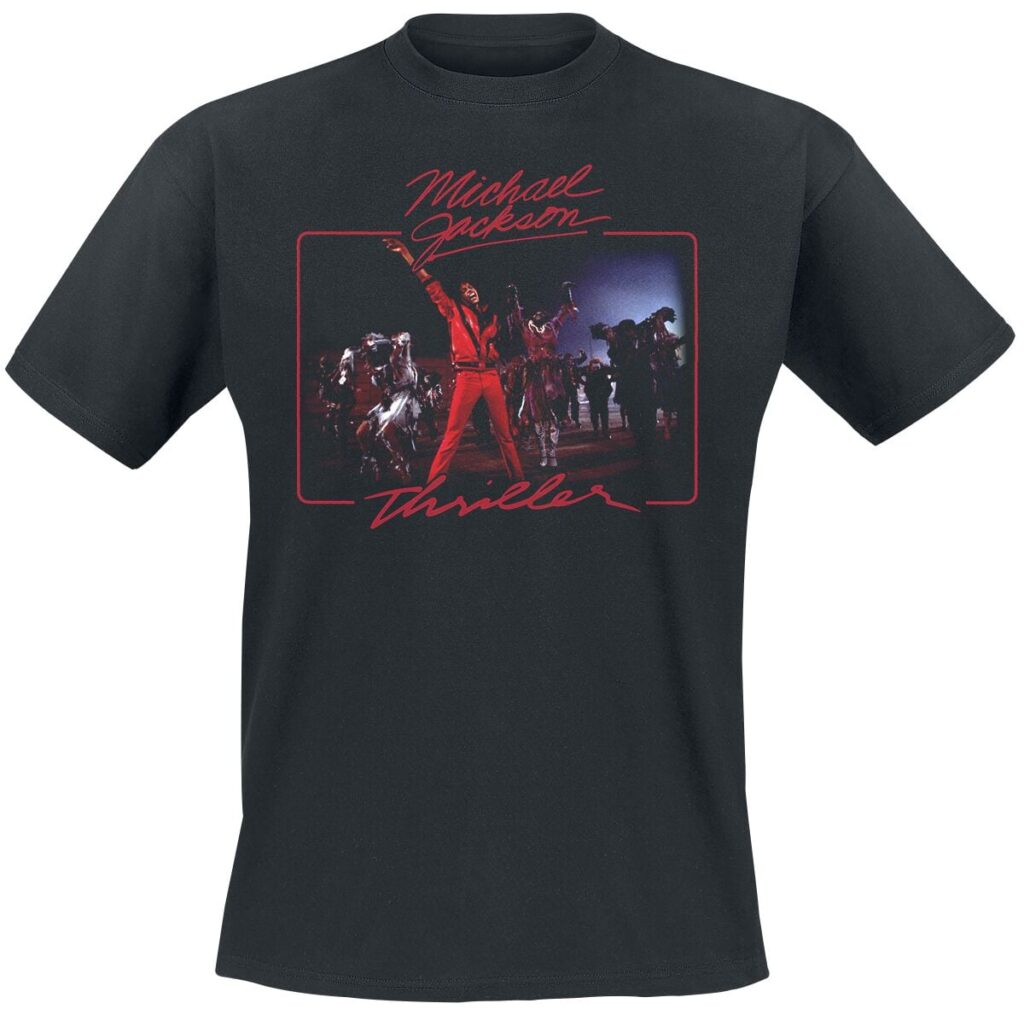 Michael Jackson Thriller T-shirt black