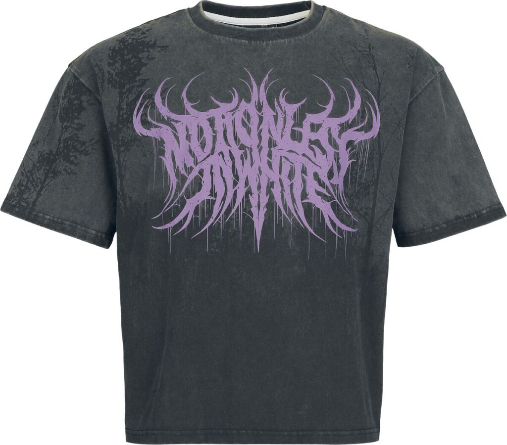 Motionless In White EMP Signature Collection - Heavyweight T-shirt dark grey black