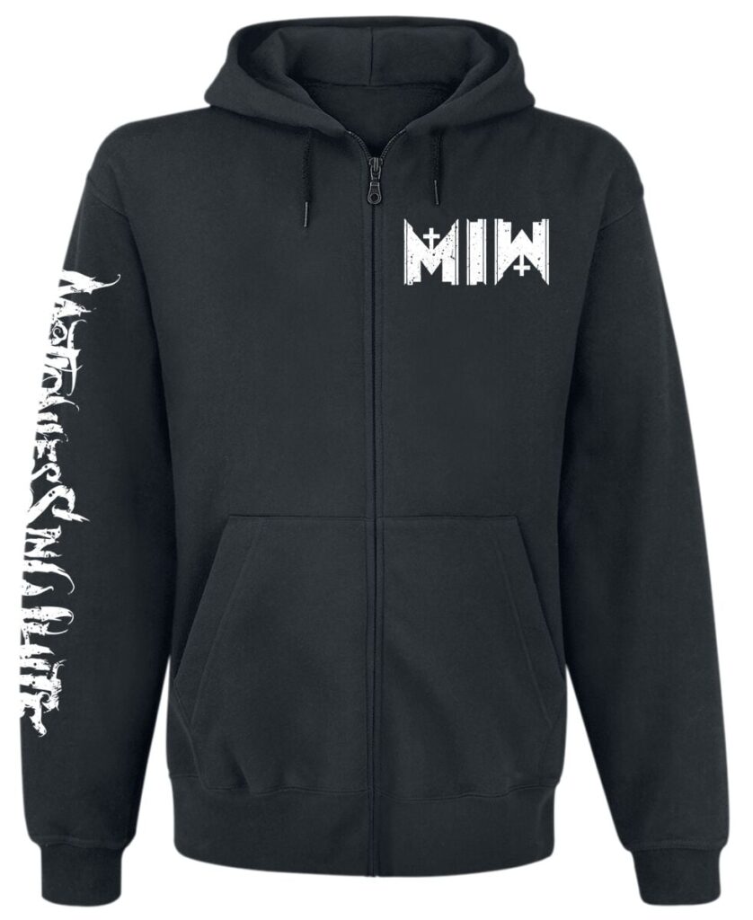 Motionless In White Logo Hoodie Jacket black