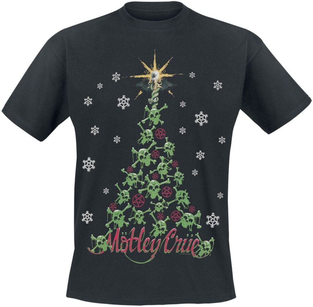 Mötley Crüe All I Want For Christmas Is Crue T-shirt black